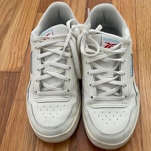 Reebok White Athletic Shoes